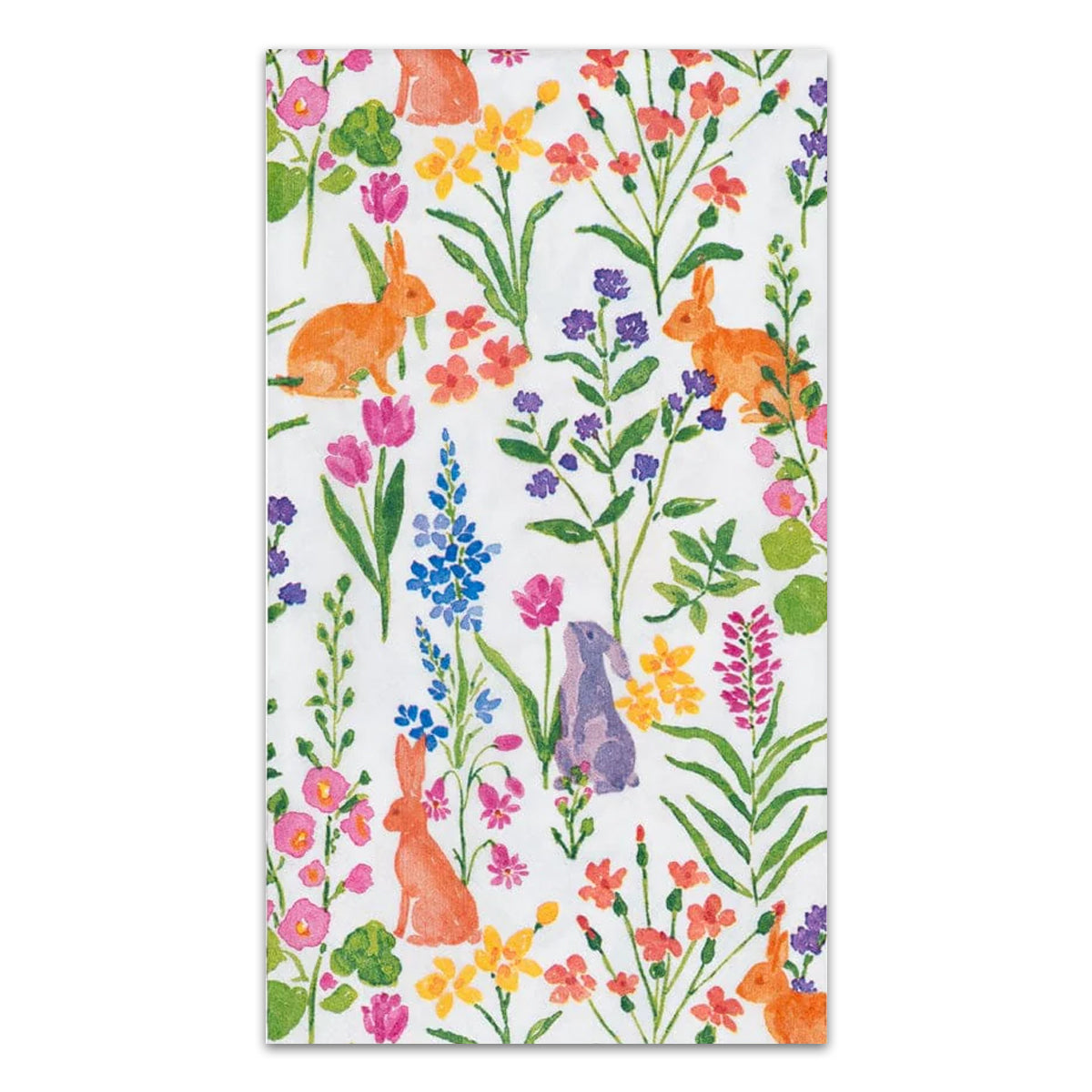 Bunny Field Paper Guest Towels - Buffet Napkins