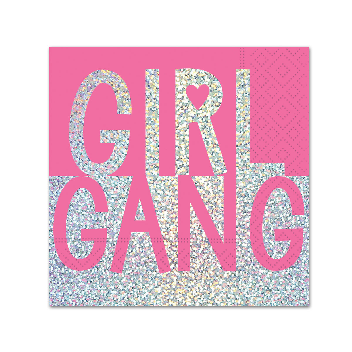 Girl Gang Paper Cocktail Napkins - Foil Stamped
