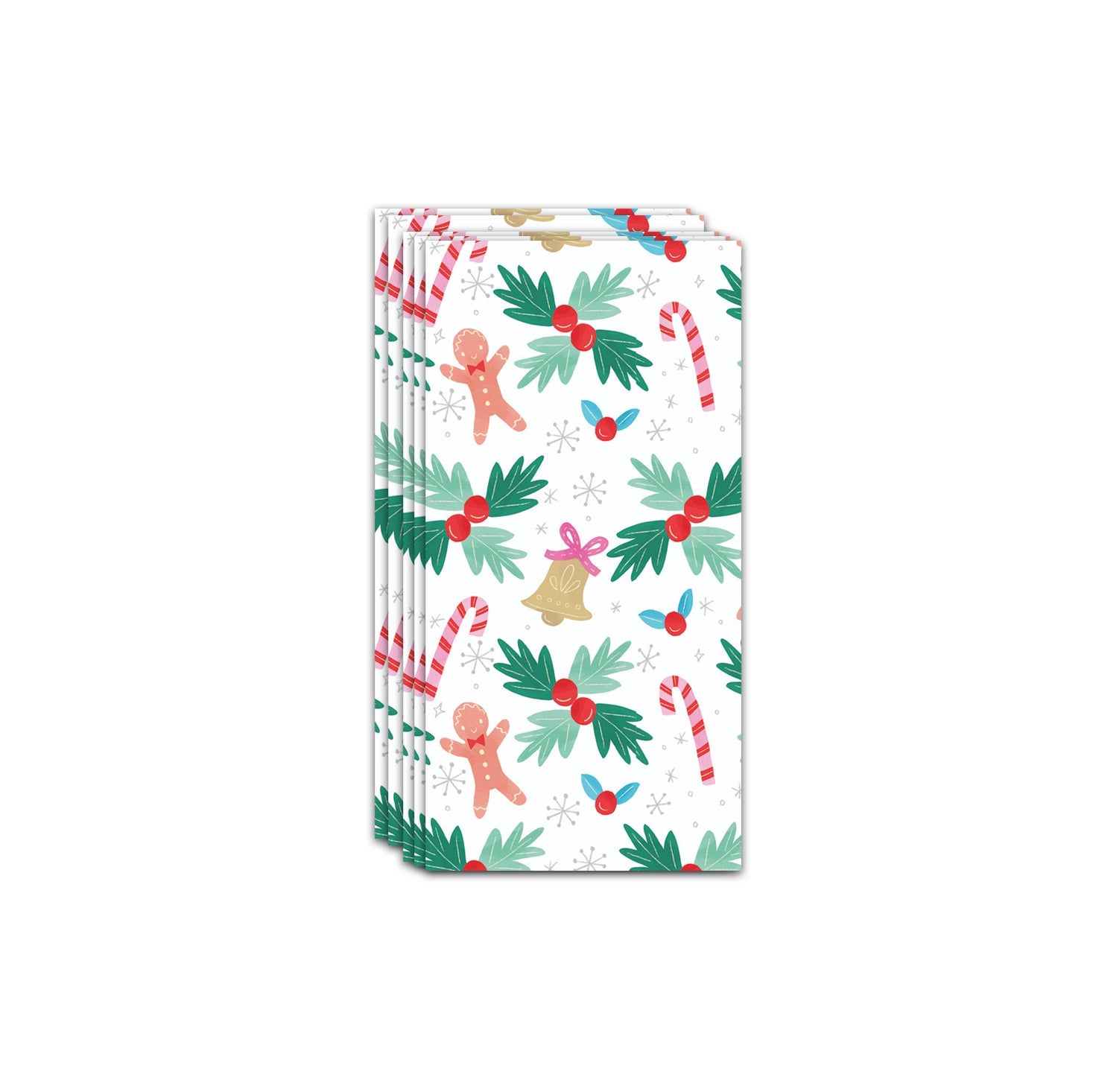 Jolly Christmas Paper Pocket Tissues