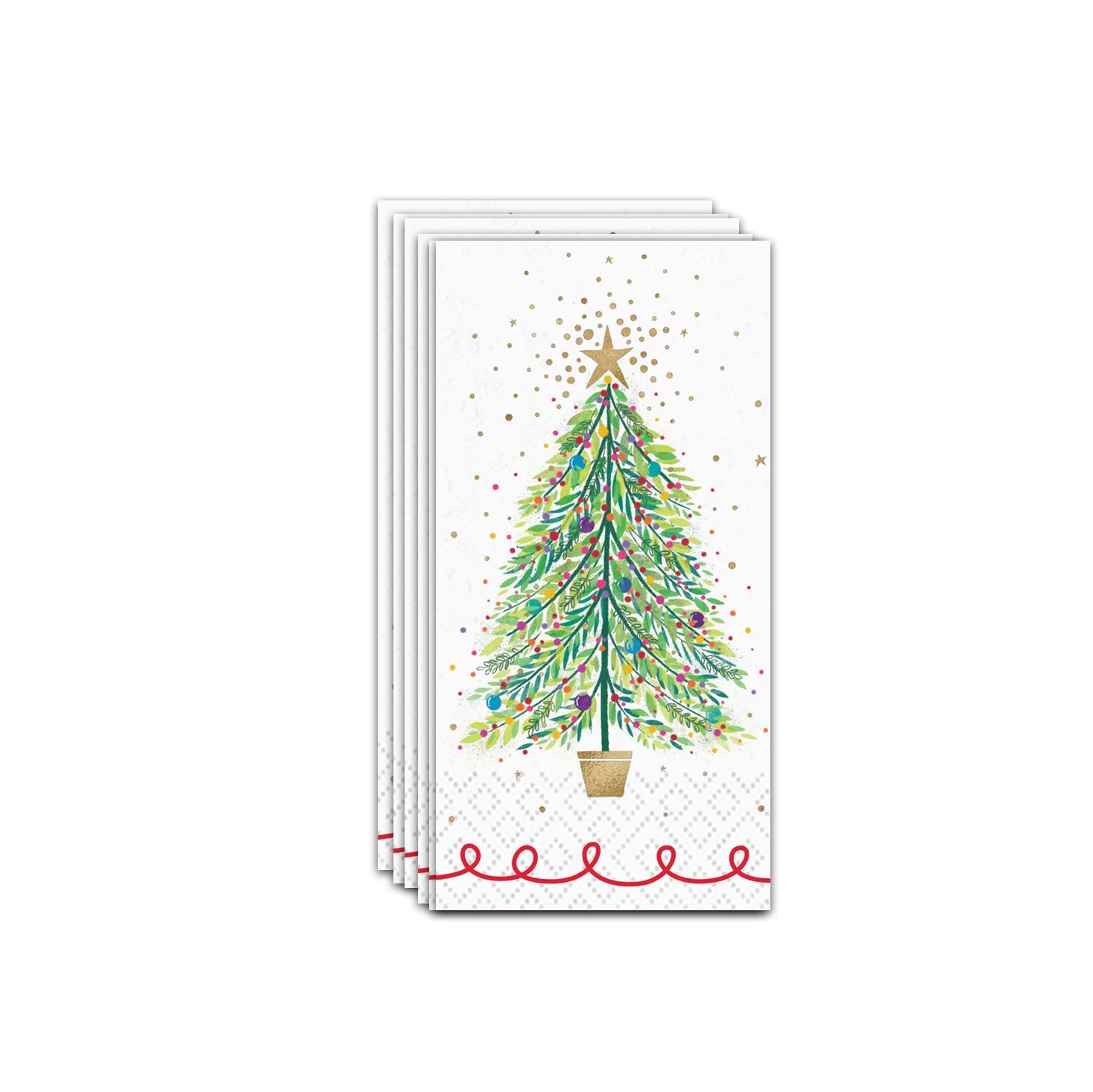 Christmas Tree Magic Paper Pocket Tissues