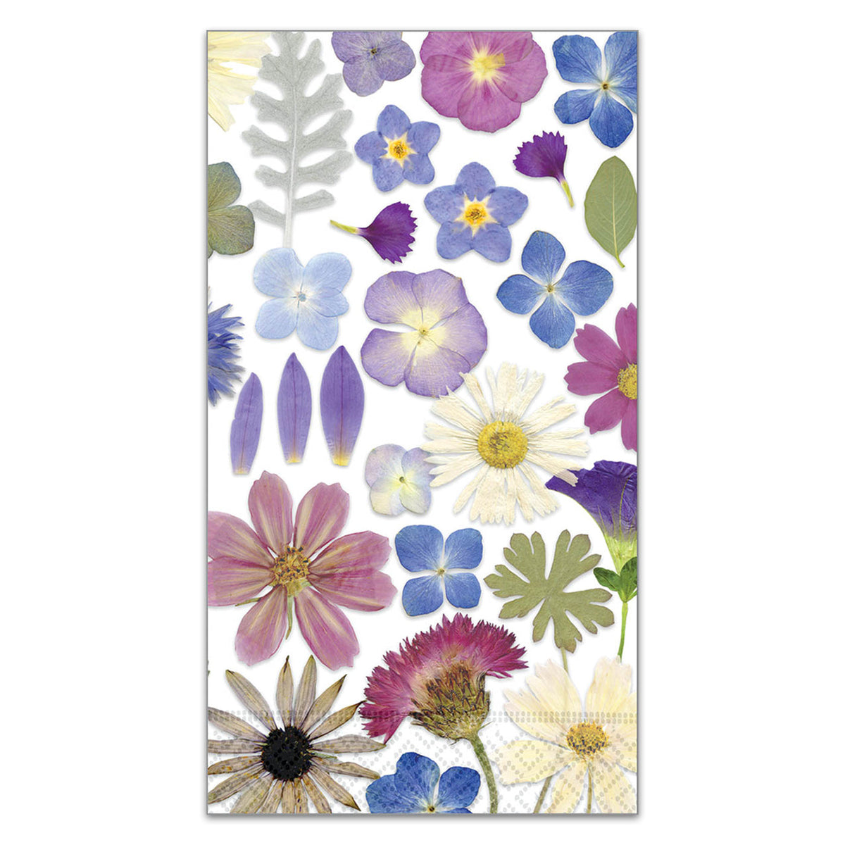 Pressed Petals Paper Guest Towels - Buffet Napkins
