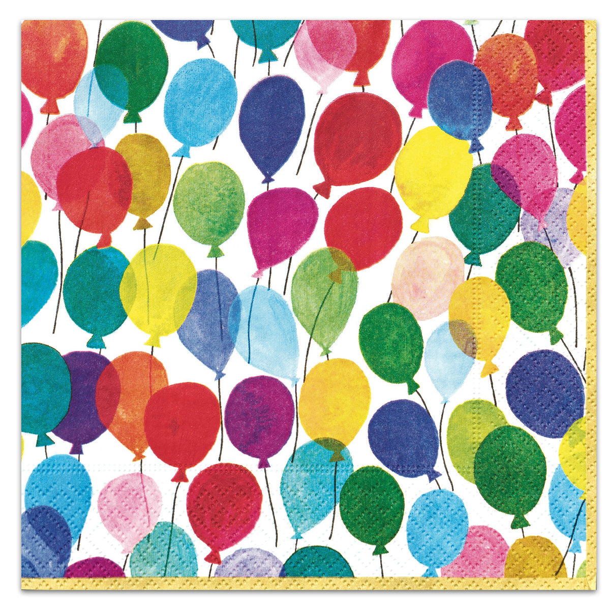 Balloon Bash Paper Luncheon Napkins