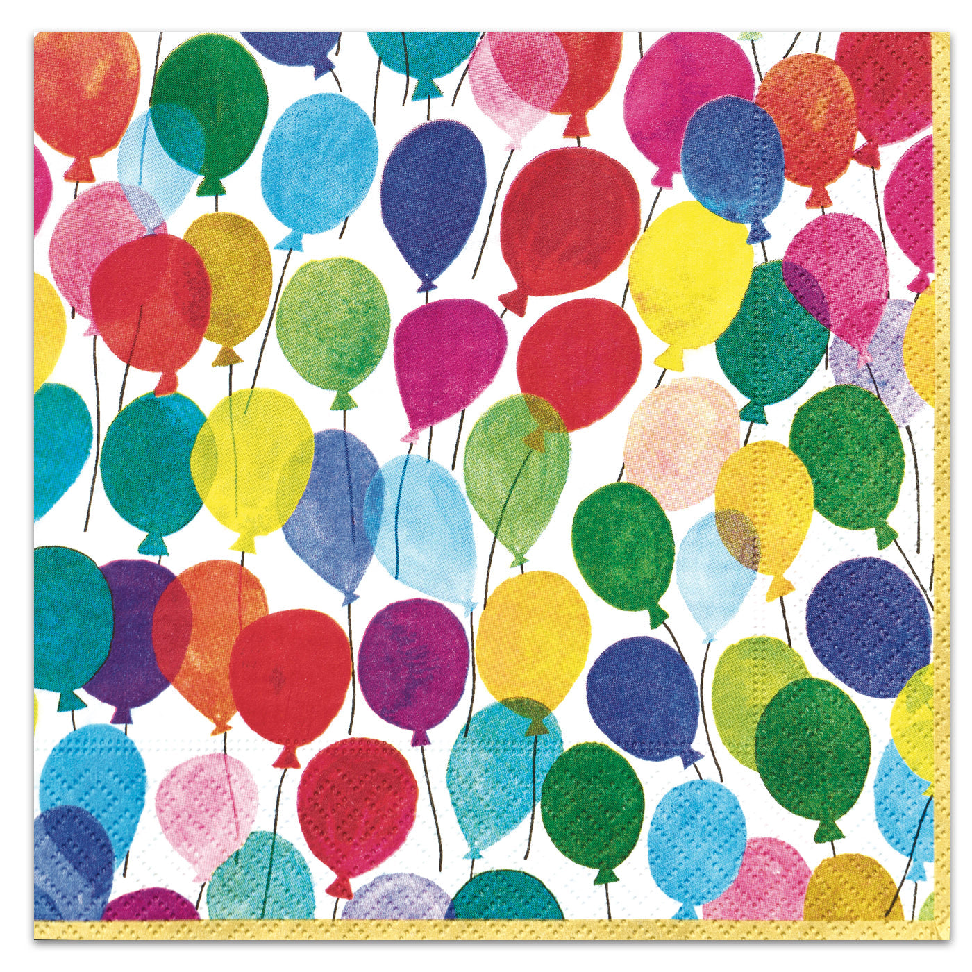 Balloon Bash Paper Luncheon Napkins