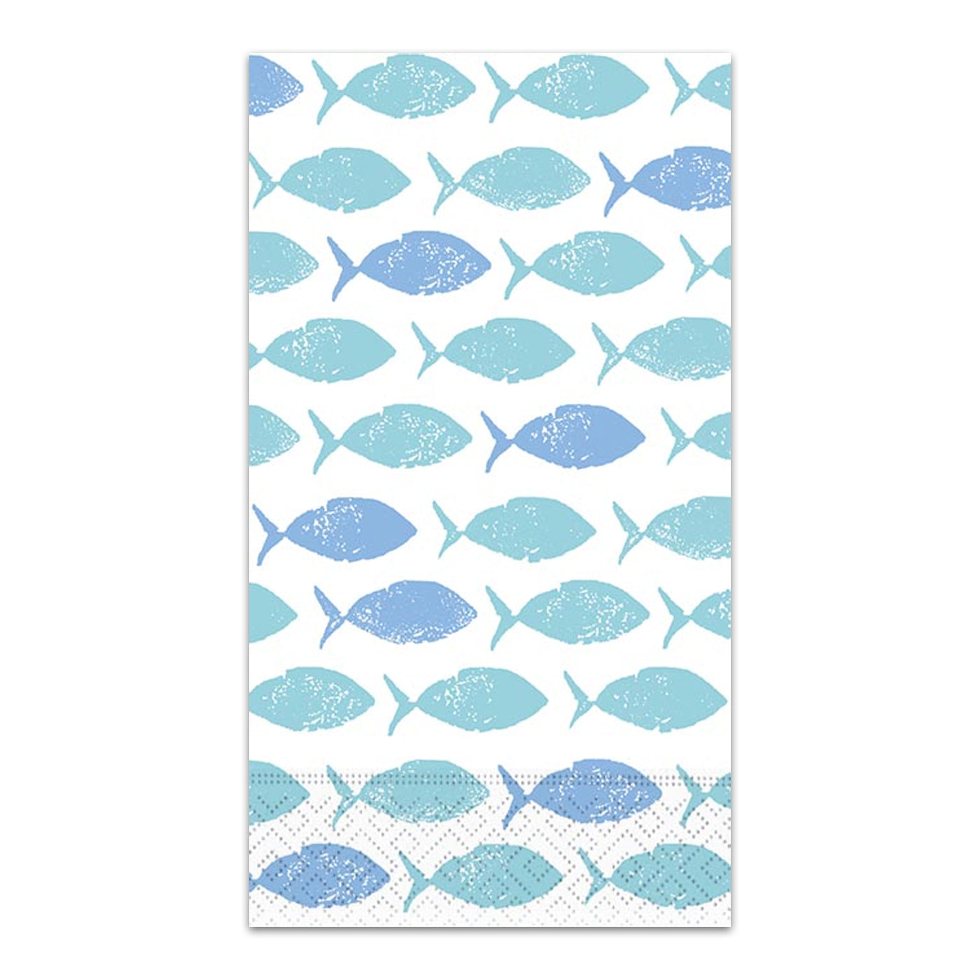 School of Fish Paper Guest Towels - Buffet Napkins
