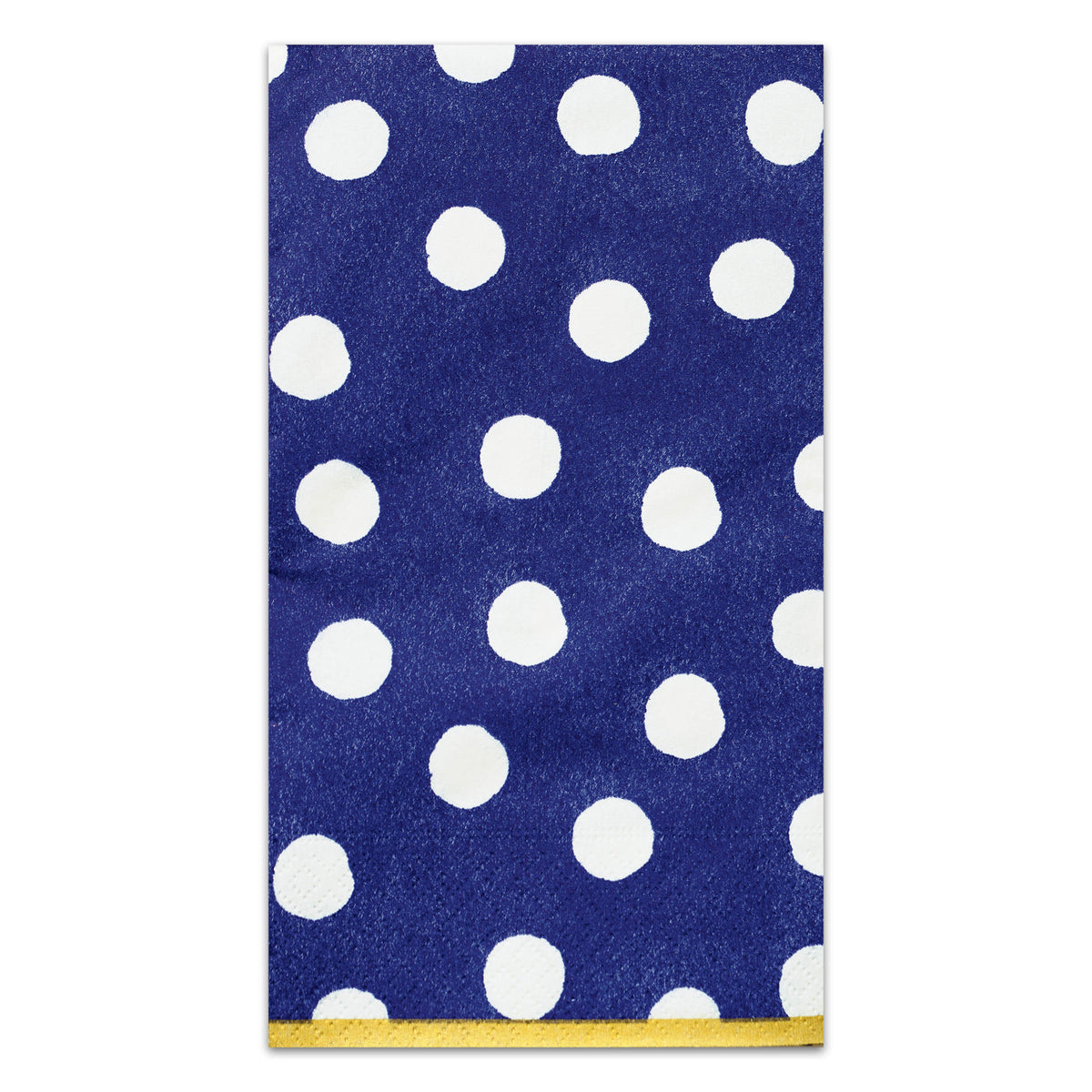 Spot On Navy Paper Guest Towels - Buffet Napkins