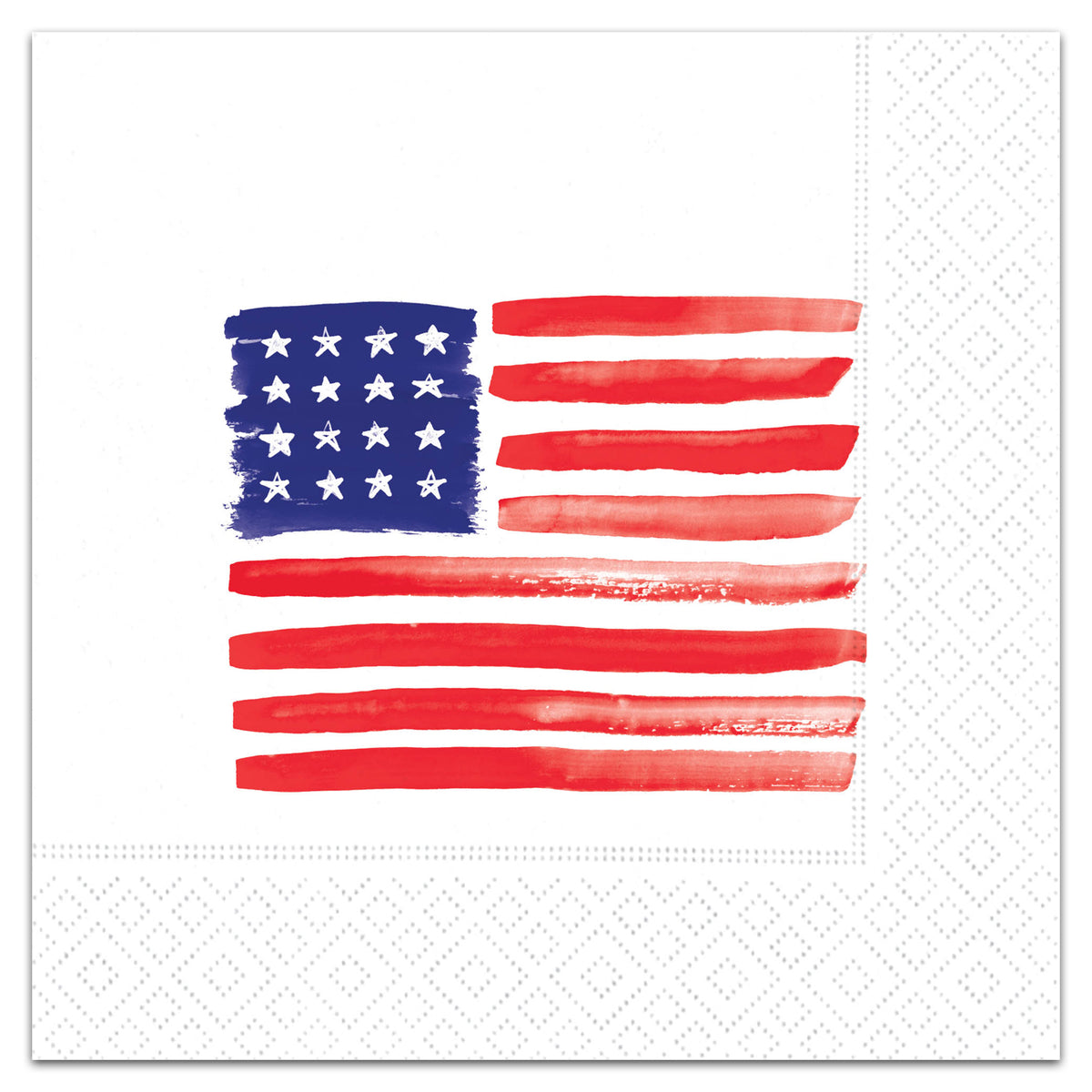 Star Spangled Patriotic Paper Luncheon Napkins
