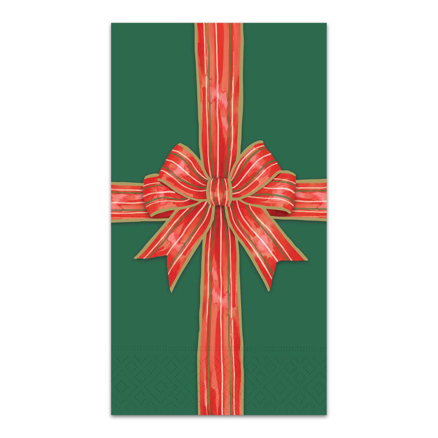 Bow-tied Christmas Paper Guest Towels - Buffet Napkins