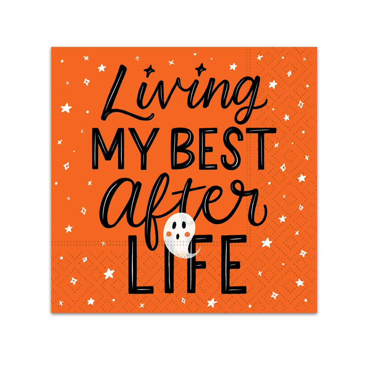 My Best After Life Funny Paper Cocktail Napkins