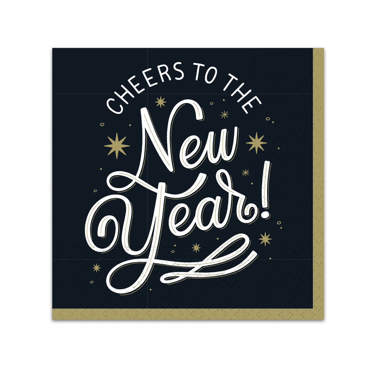 Golden Hour - New Year's Paper Cocktail Napkins