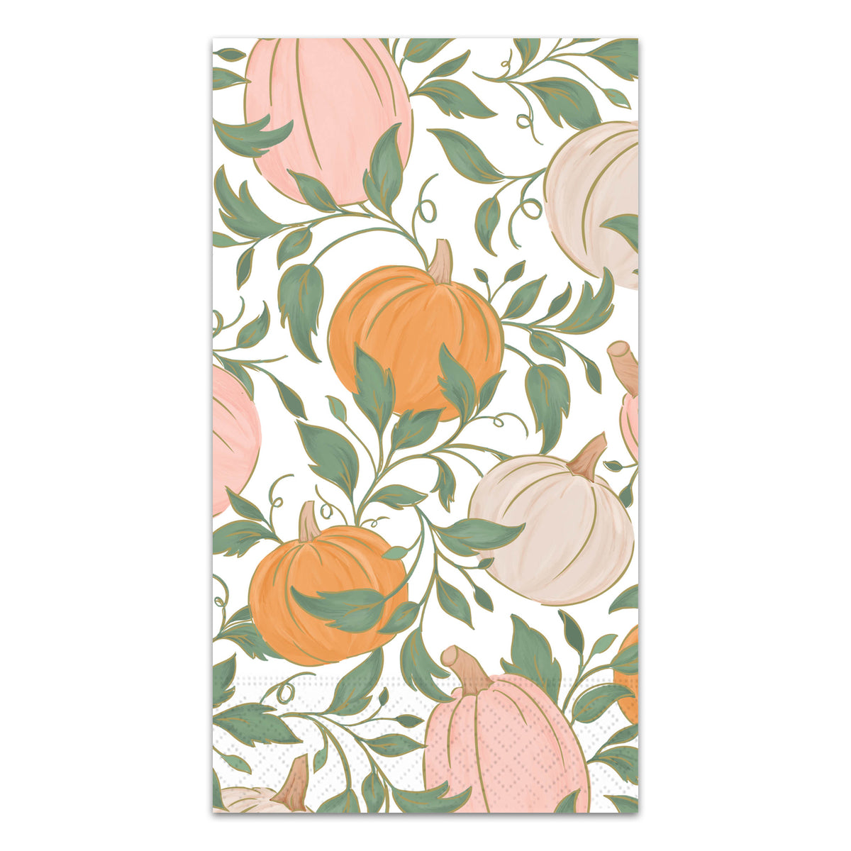 Pumpkin Patch Paper Guest Towels - Buffet Napkins