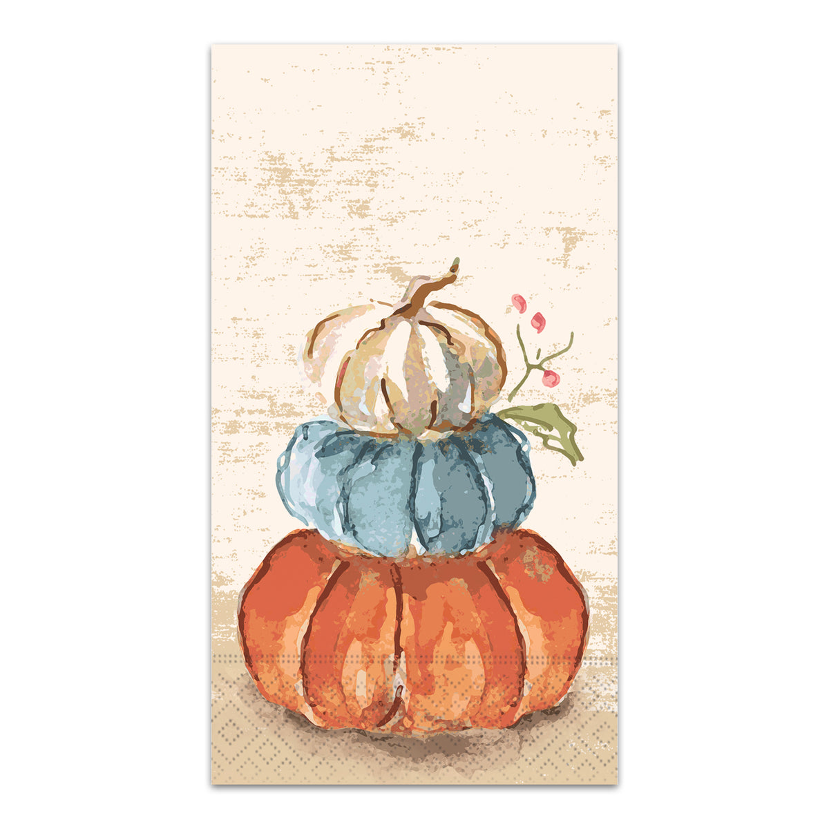 Pumpkin Harvest Paper Guest Towels - Buffet Napkins