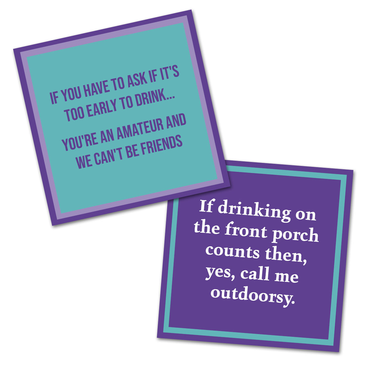You're An Amateur - Double the Fun Cocktail Napkins
