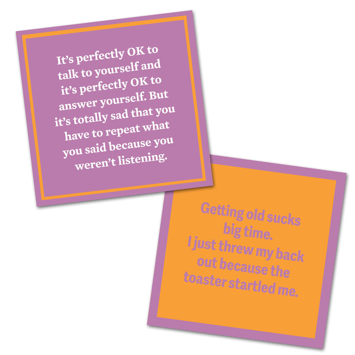 Repeat Yourself - Double the Fun Cocktail Napkins