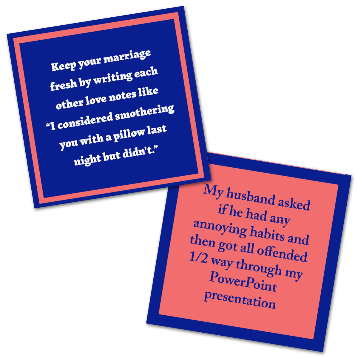 Smother You - Double the Fun Cocktail Napkins