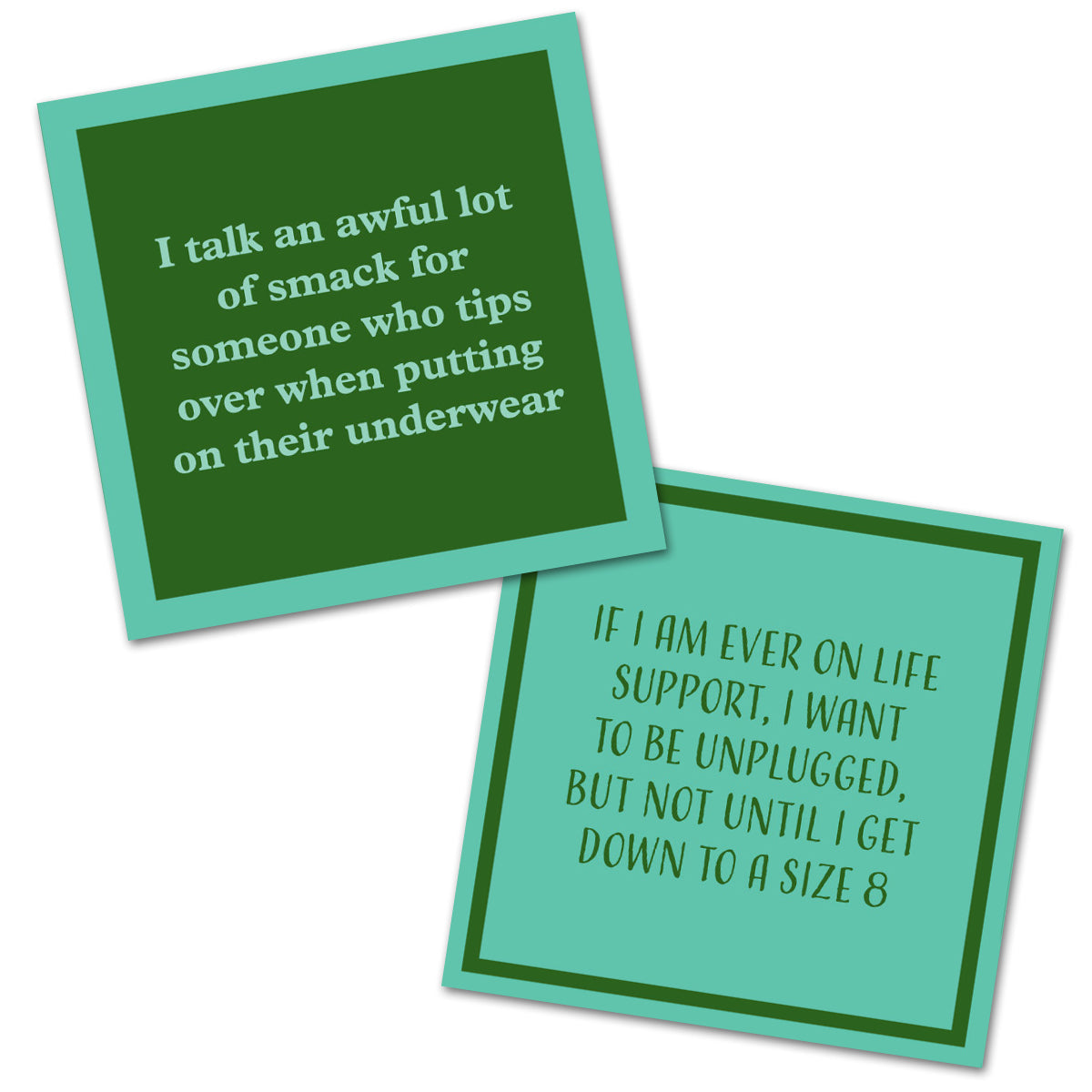 A Lot of Smack - Double the Fun Cocktail Napkins