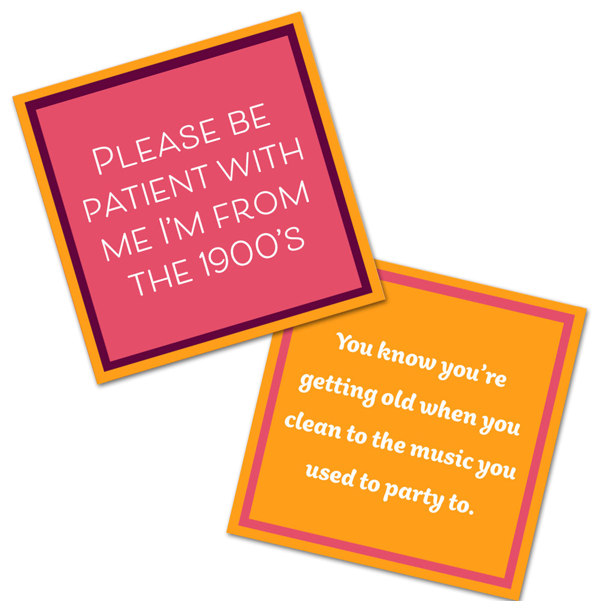 1900's - Double the Fun Cocktail Napkins