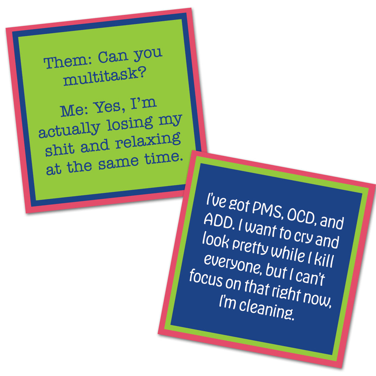 Multitask - Double the Fun Cocktail Napkins