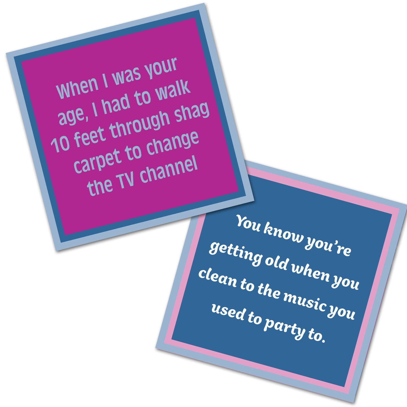 Shag Carpet - Double the Fun Cocktail Napkins