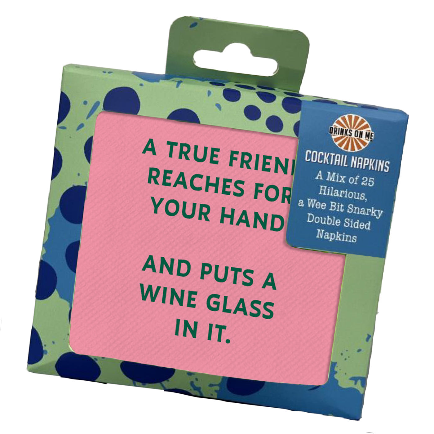 Party In A Box - 25 Assorted Double the Fun Cocktail Napkins