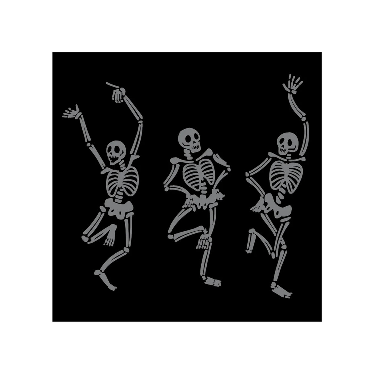 Skelton Dance Paper Beverage Napkins