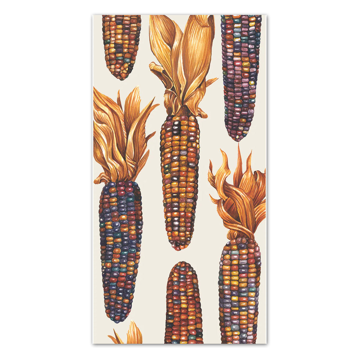 Indian Corn Paper Guest Towels - Buffet Napkins