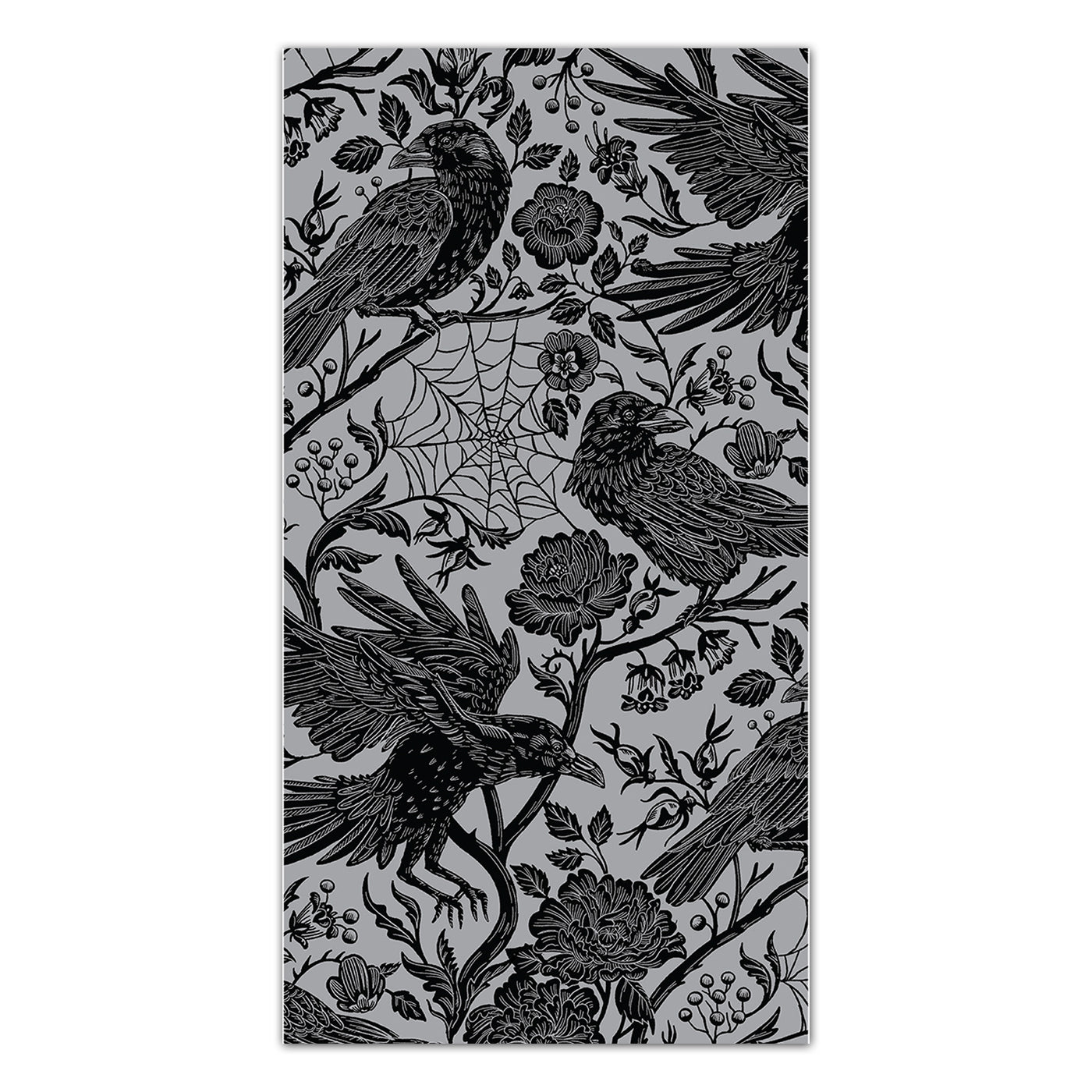 Raven Toile Paper Guest Towels - Buffet Napkins