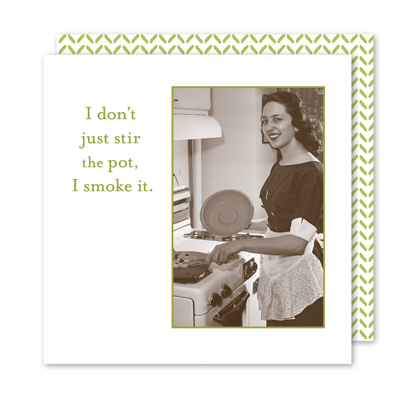 Stir The Pot Funny Cocktail Napkins by Shannon Martin