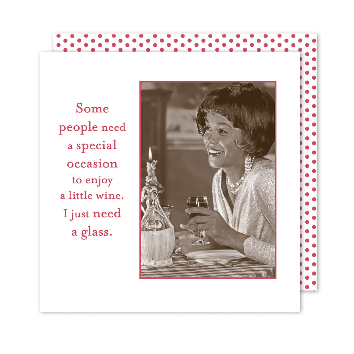 A Special Occasion Funny Cocktail Napkins by Shannon Martin