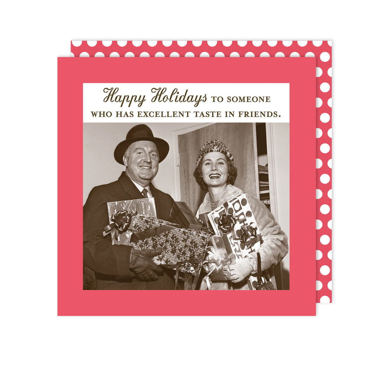 Excellent Taste Funny Holiday Napkins by Shannon Martin