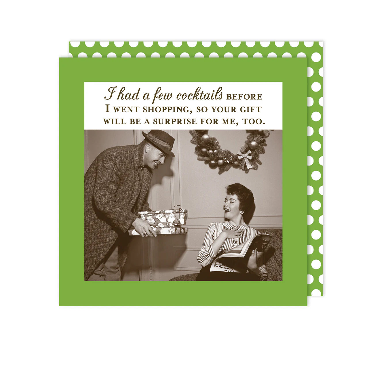 I Went Shopping Funny Holiday Napkins by Shannon Martin