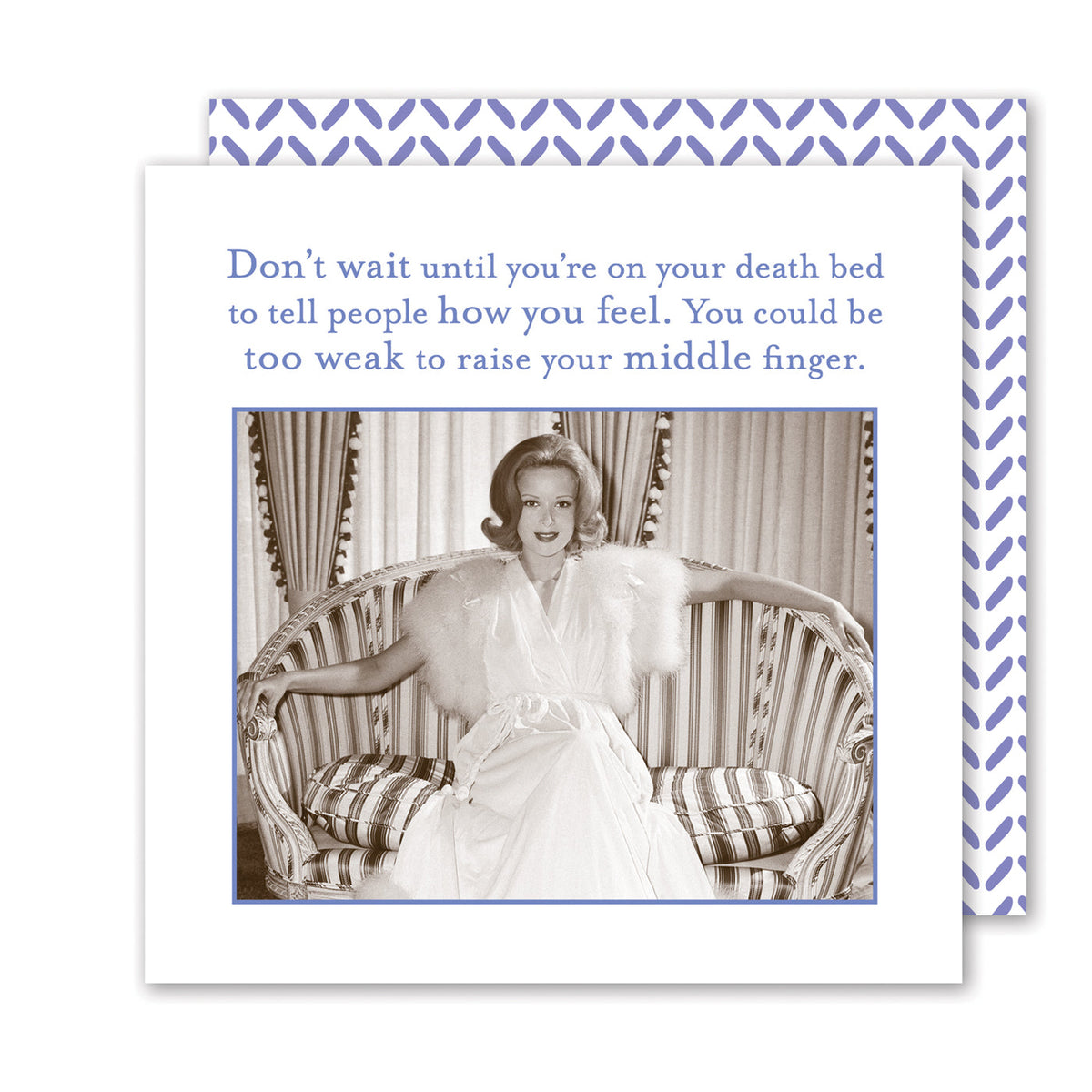 How You Feel Funny Cocktail Napkins by Shannon Martin