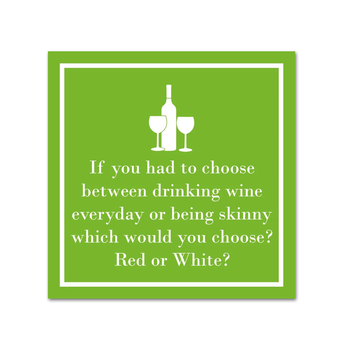 If You Had to Choose Funny Cocktail Napkins