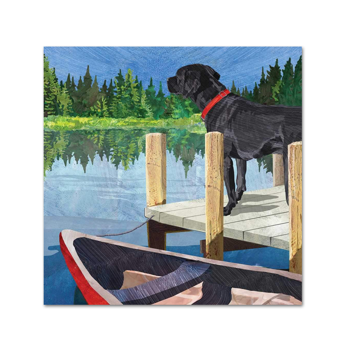 Lakeside Lab Paper Beverage Napkins