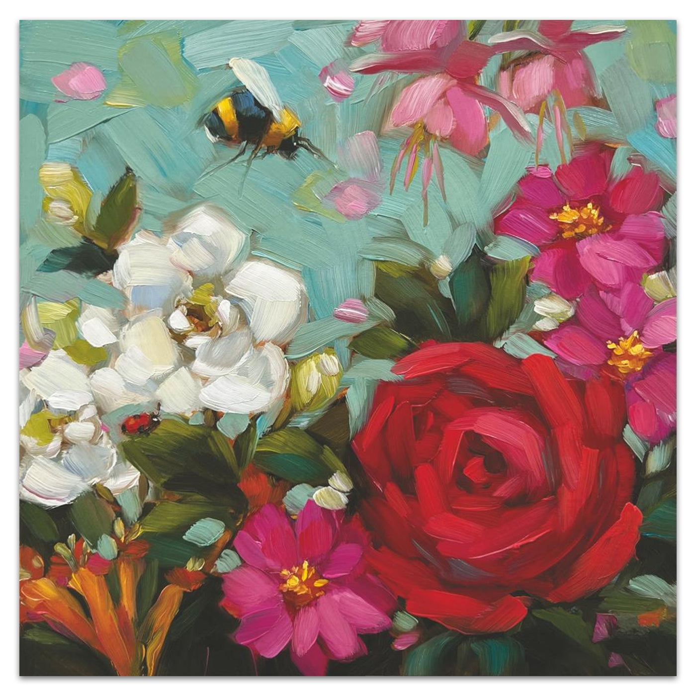 In My Garden Paper Luncheon Napkins