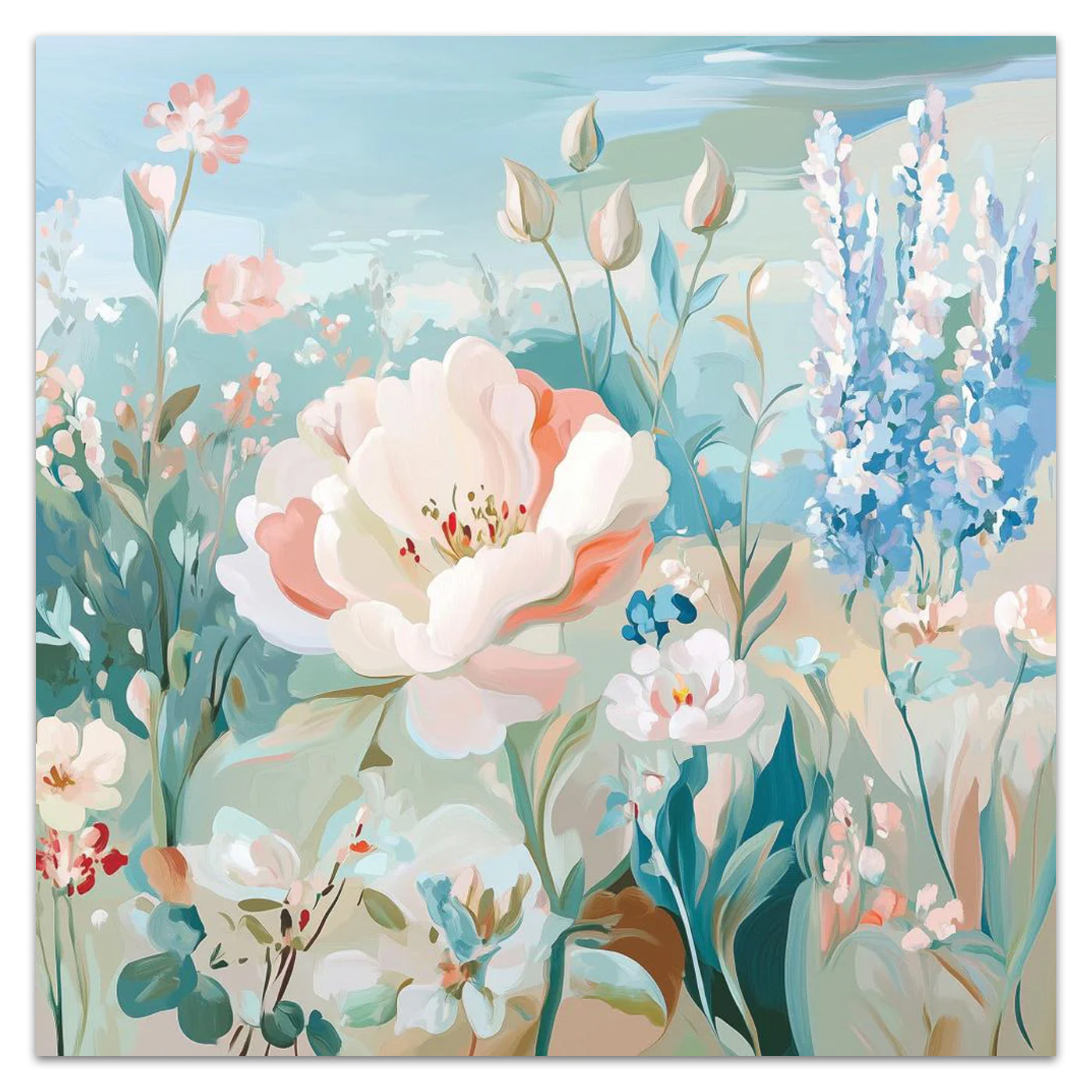 Quo Vadis Garden Paper Luncheon Napkins