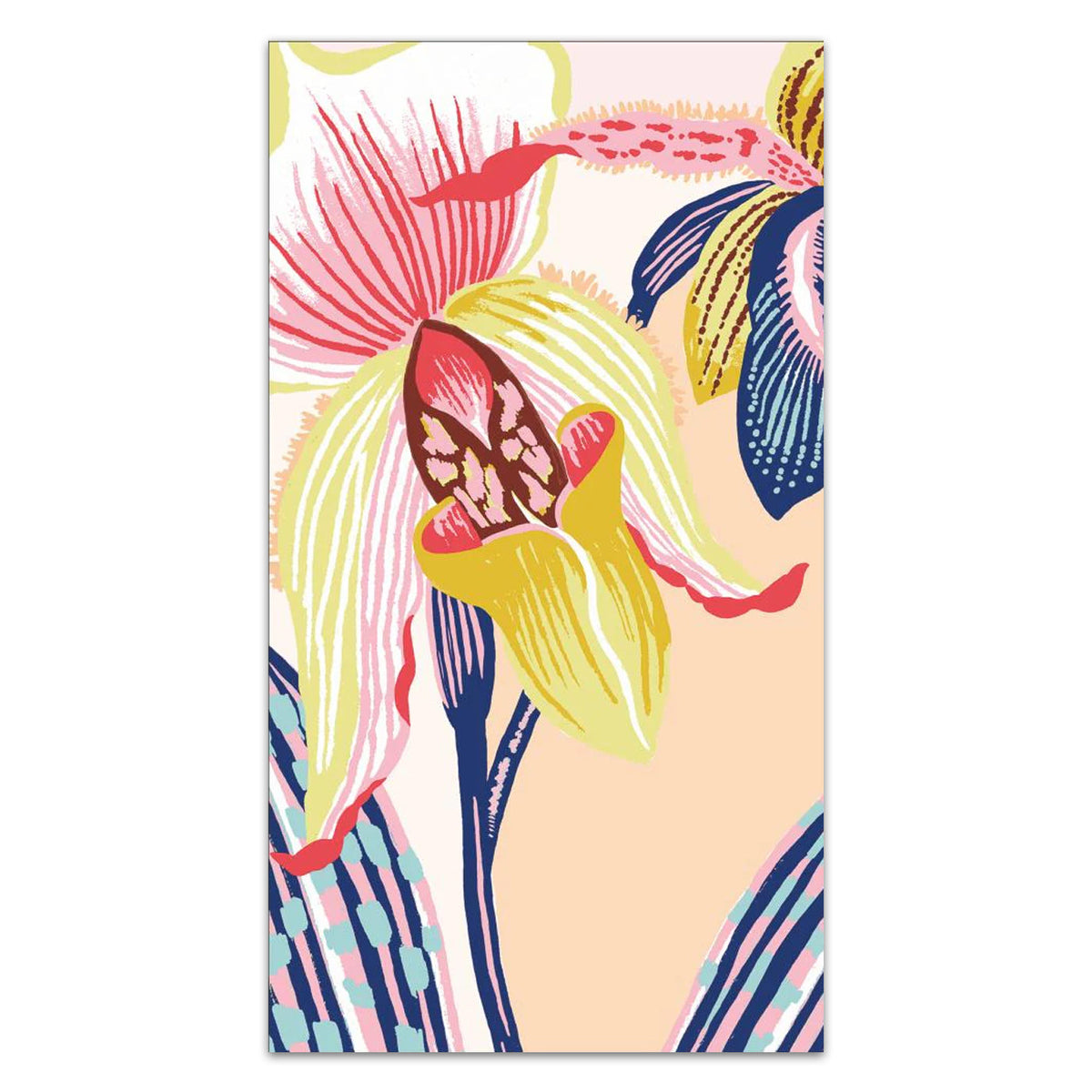 Paradisio Orchid Paper Guest Towels - Buffet Napkins