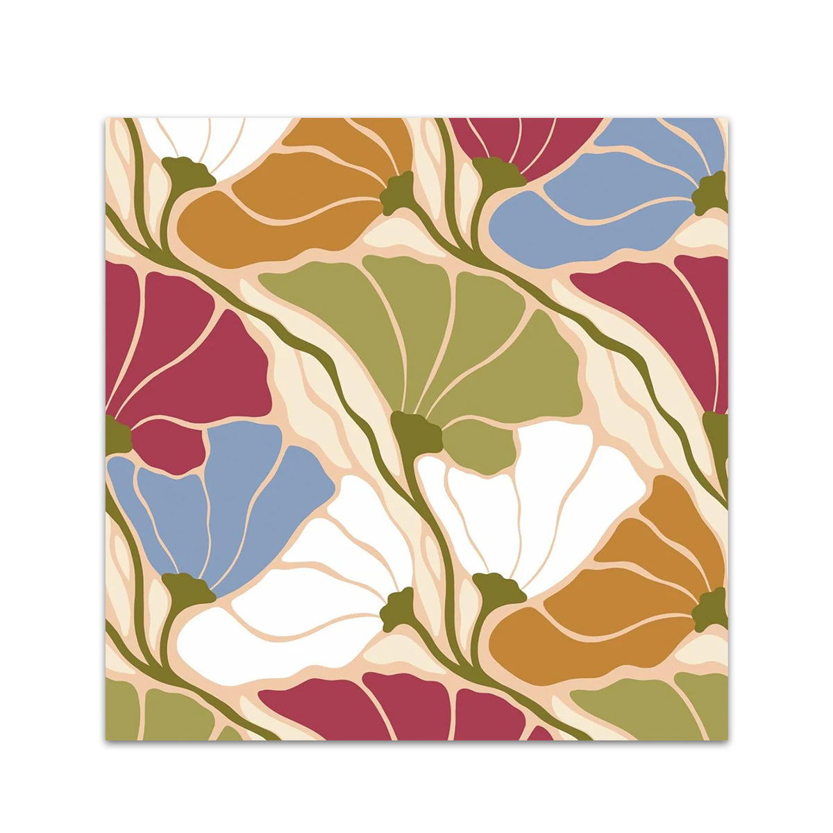 Eugenie Gingko Paper Beverage Napkins