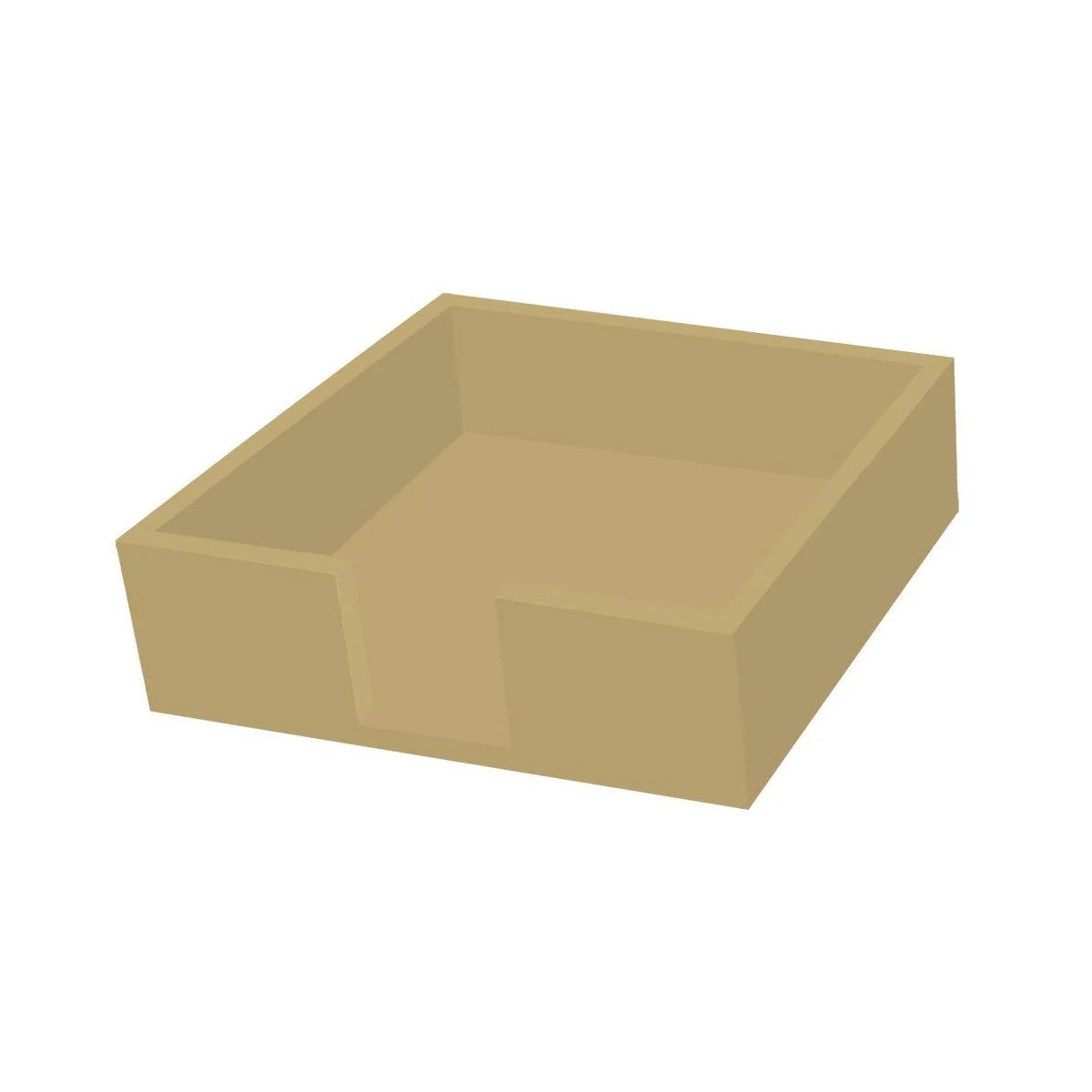 Beverage Napkin Holder Gold