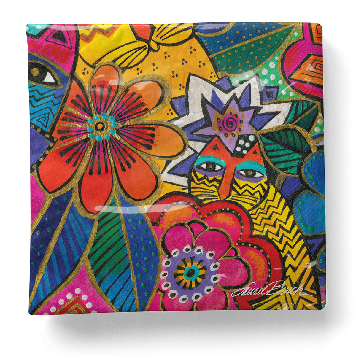 Laurel's Garden Paper Luncheon Napkins