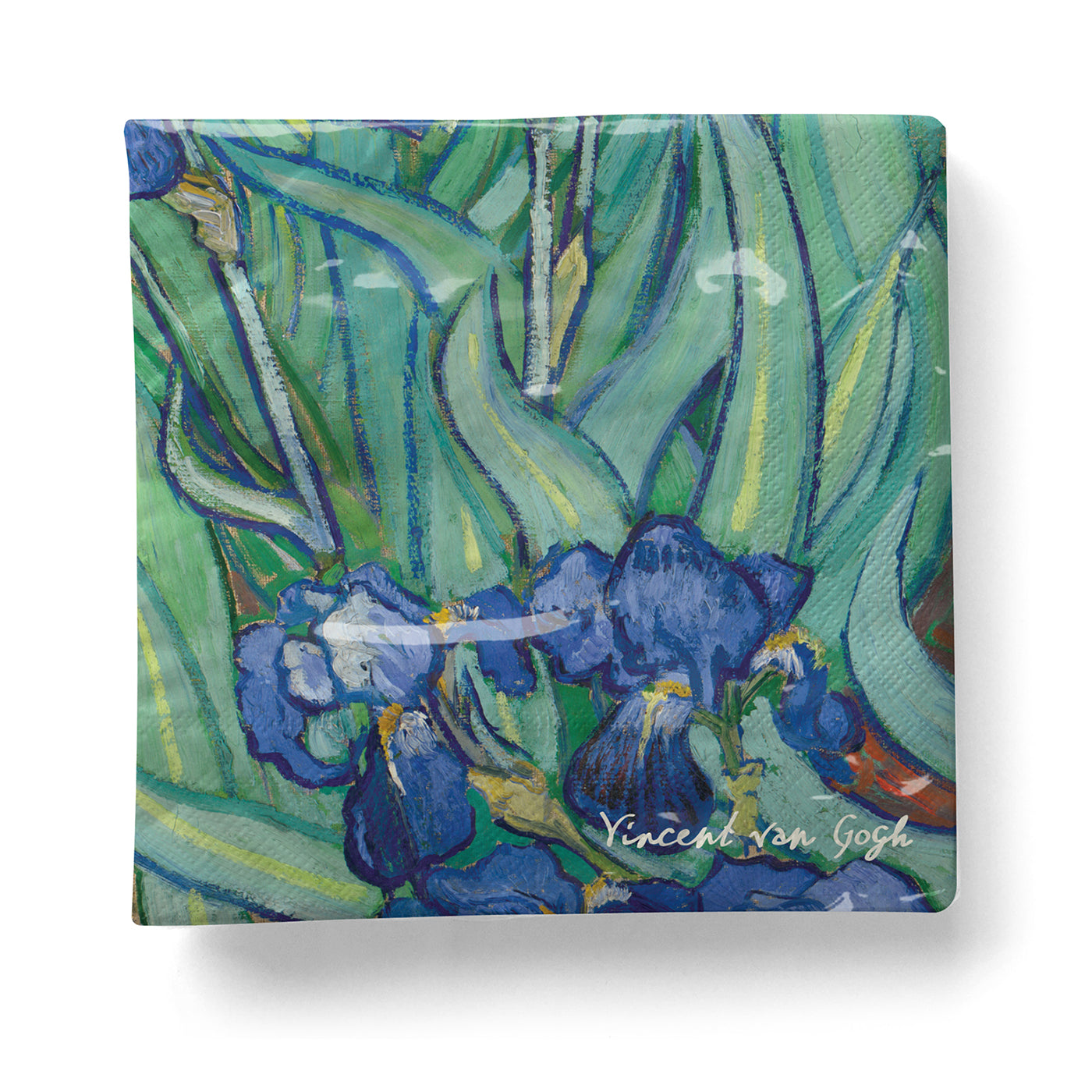 Van Gogh Irises Paper Beverage Napkins