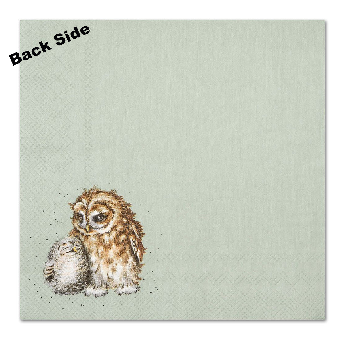 Owl's Together Paper Luncheon Napkins by Wrendale