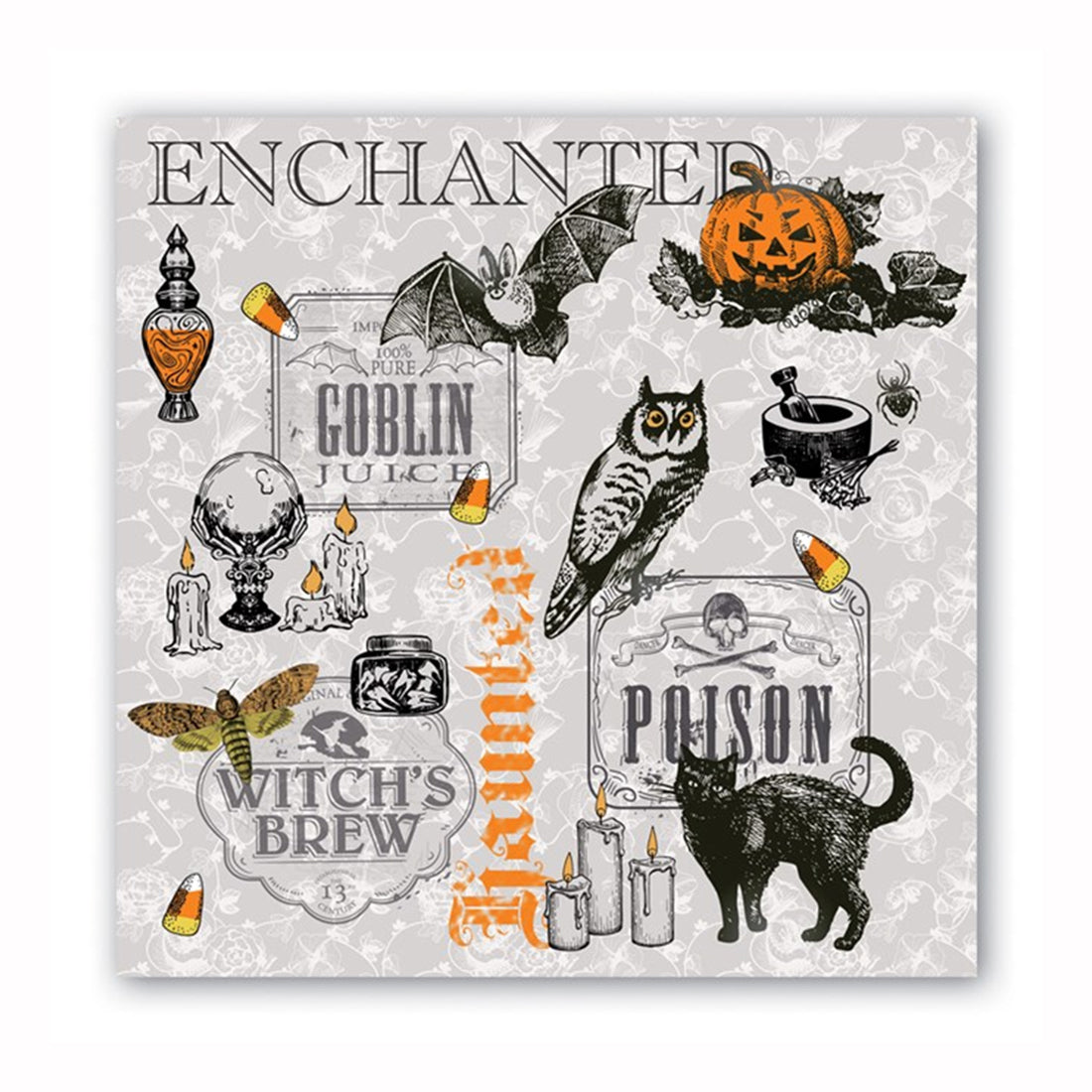 Trick or Treat Paper Beverage Napkins