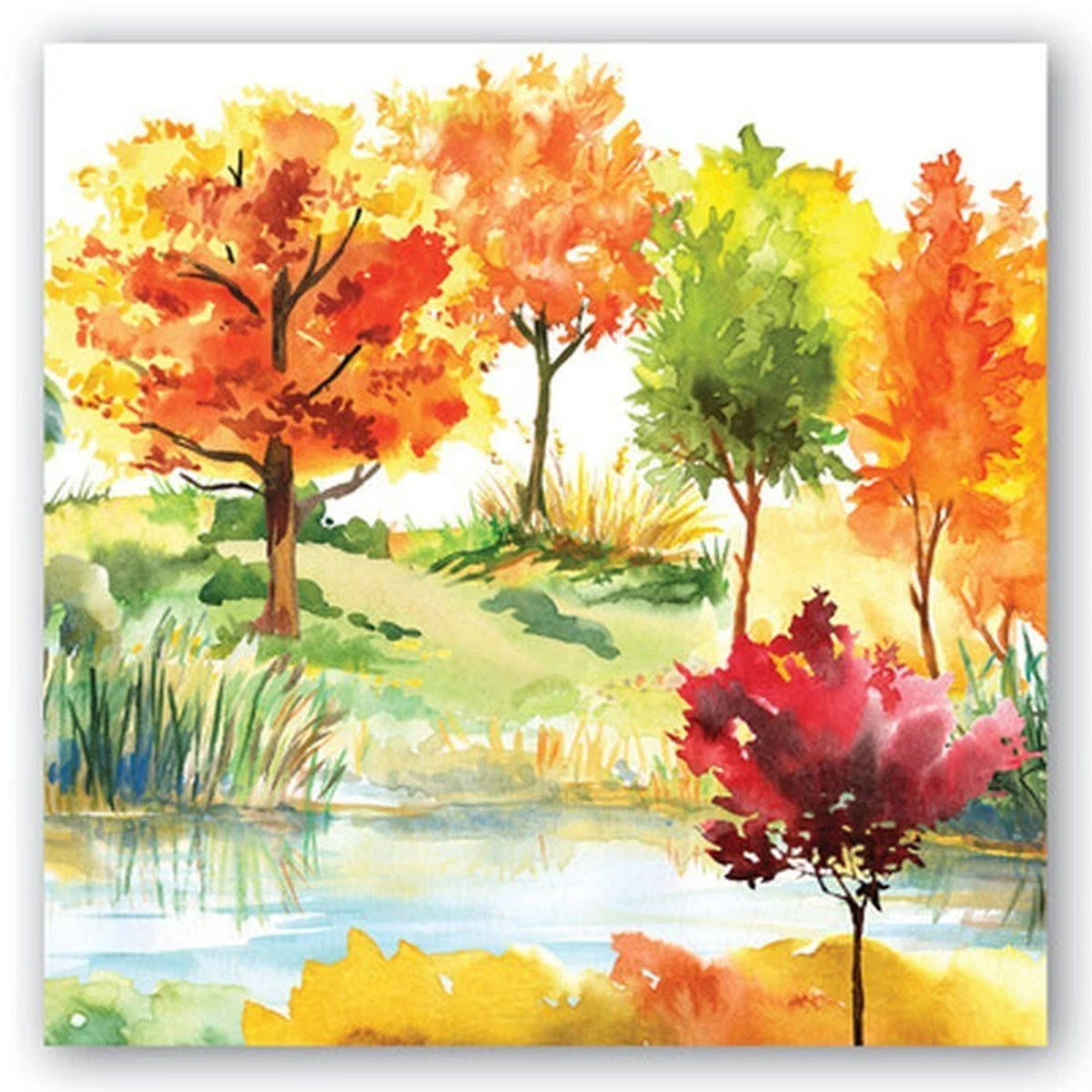 Orchard Breeze Paper Luncheon Napkins