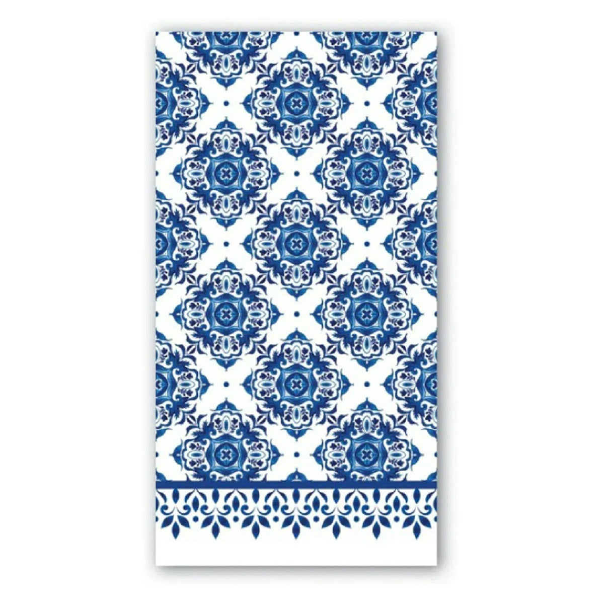 Indigo Seas Paper Guest Towels - Buffet Napkins