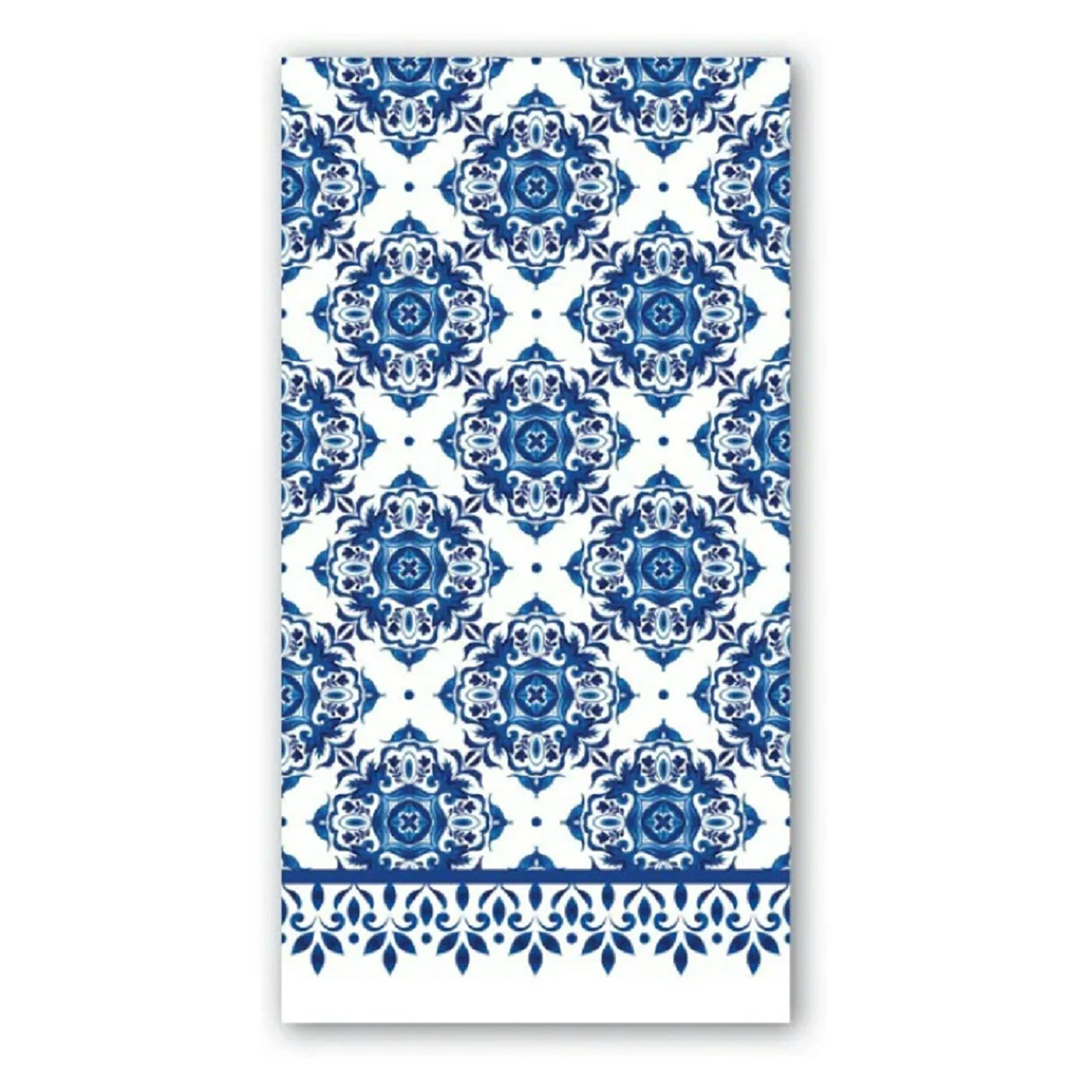 Indigo Seas Paper Guest Towels - Buffet Napkins