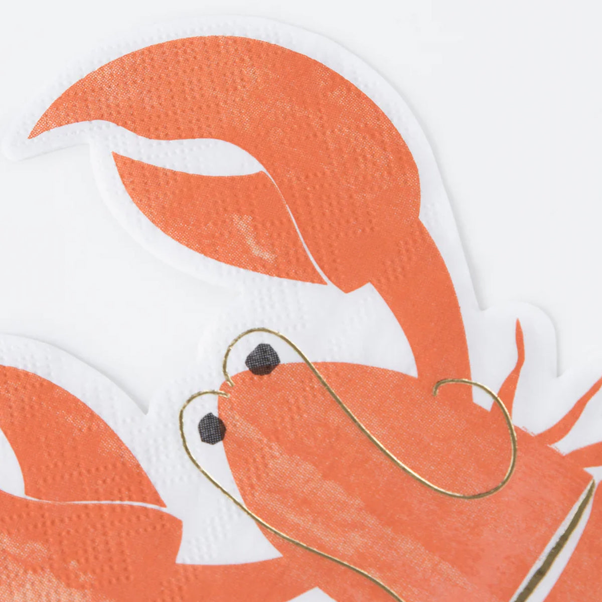 Lobster Shaped Paper Napkins