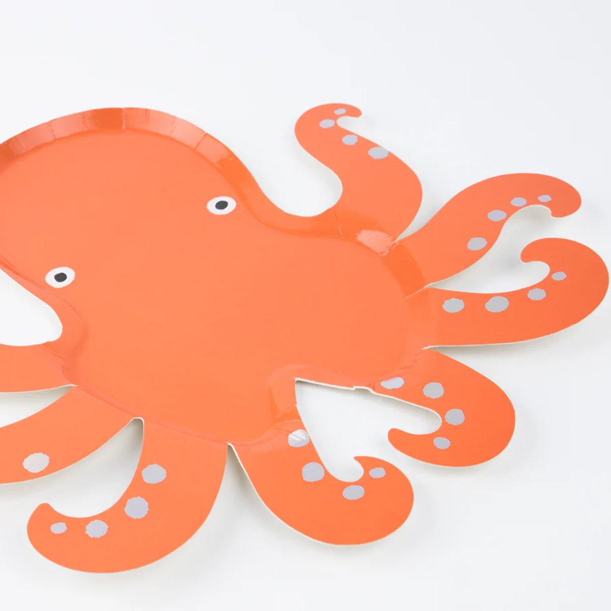 Octopus Shaped Paper Plates