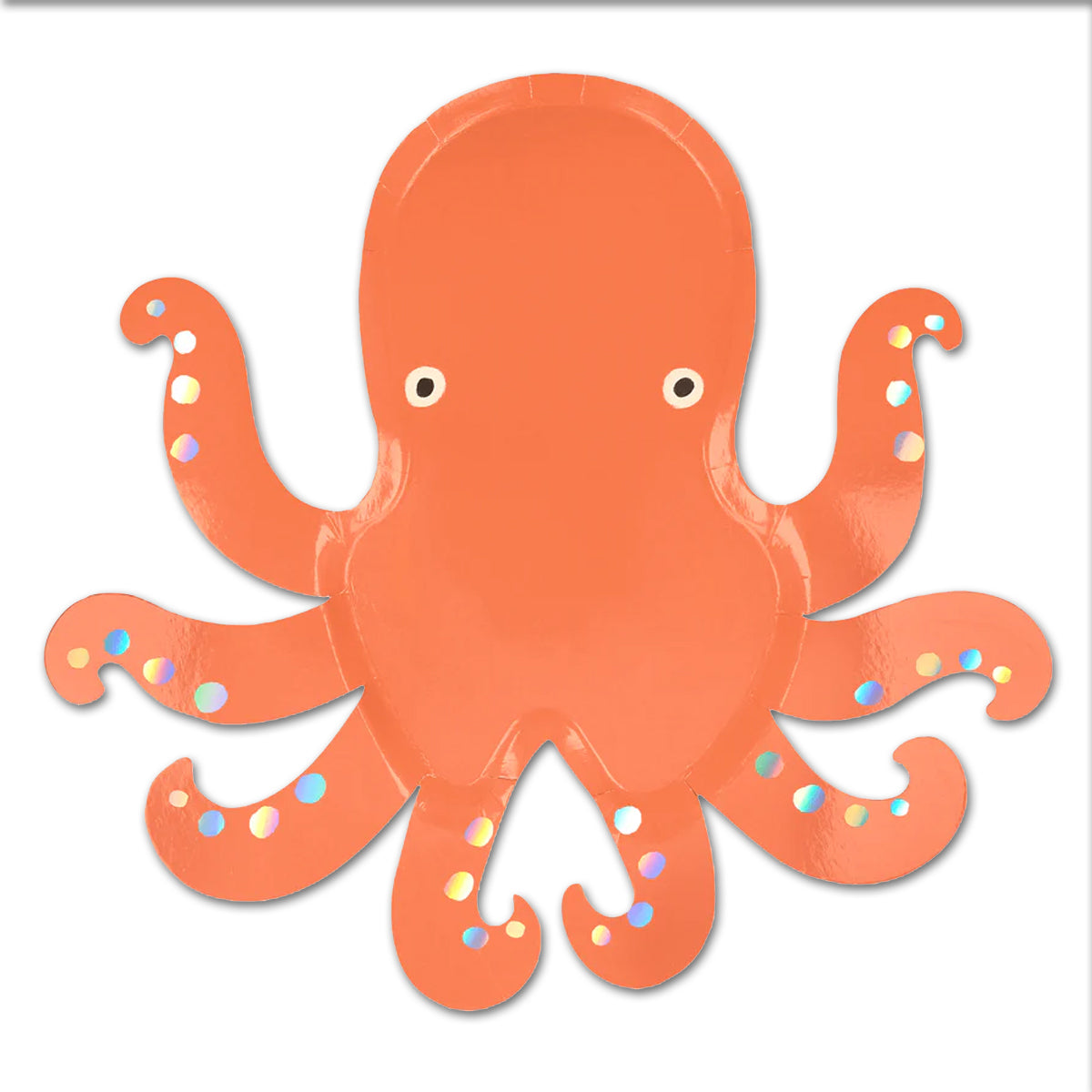 Octopus Shaped Paper Plates