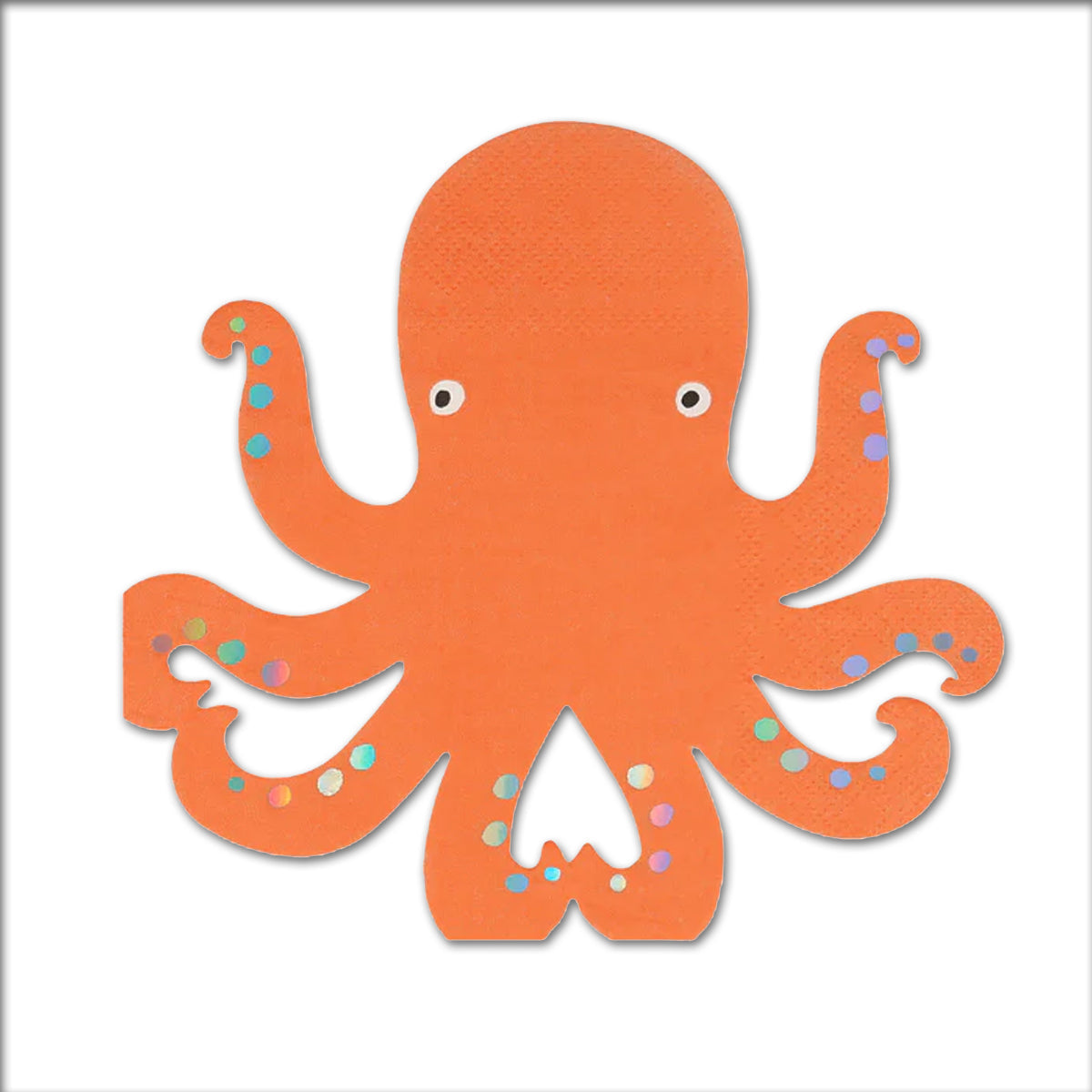 Octopus Shaped Paper Napkins