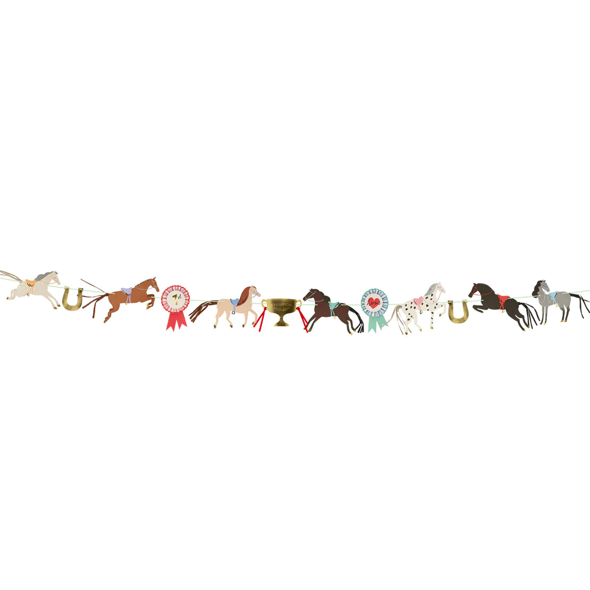 Party Ponies Equestrian Cut-Out Party Streamer
